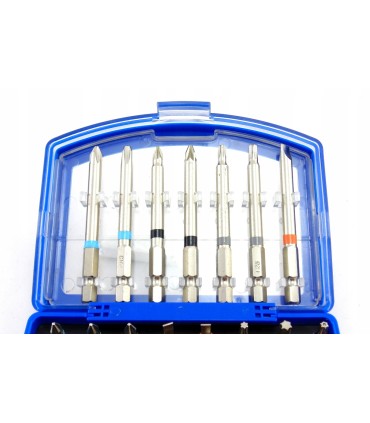 Zestaw bitów do wkrętarki 56el. CRV