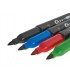 Marker budowlany permanentny mix kolor gruby – zestaw 4 szt