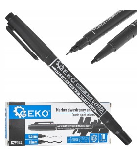 Marker dwustronny wodoodporny uniwersalny
