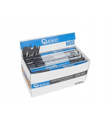 Marker olejowy permanentny czarny – kartonik wystawowy