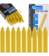 Kreda wodoodporna do opon żółta 12x110mm –zestaw 10szt.
