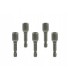 Kpl. nasadek magnetycznych do wkrętów 8mmx48mm 1/4" 5szt 