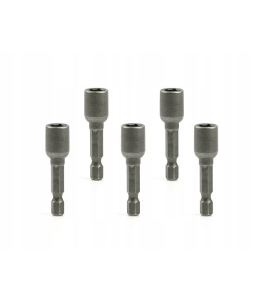 Kpl. nasadek magnetycznych do wkrętów 8mmx48mm 1/4" 5szt 