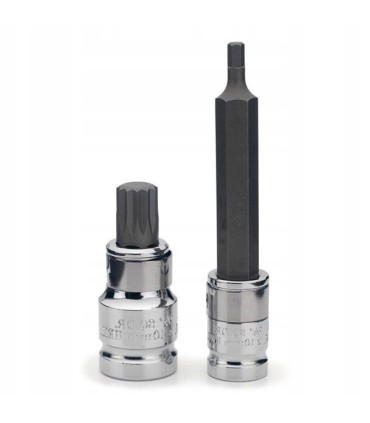 ZESTAW KLUCZY TORX HEX SPLINE 40 EL 30/75 MM UCHWYTY 1/2 3/8