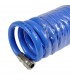WĄŻ SPIRALNY PNEUMATYCZNY 5X8 MM 20 M SZYBKOZŁĄCZKI 1/4