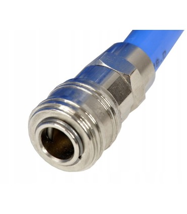 WĄŻ SPIRALNY PNEUMATYCZNY 5X8 MM 20 M SZYBKOZŁĄCZKI 1/4