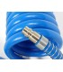 WĄŻ SPIRALNY PNEUMATYCZNY 5X8 MM 20 M SZYBKOZŁĄCZKI 1/4