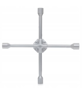 KLUCZ KRZYŻAKOWY DO KÓŁ 17, 19, 21, 23 MM WZMOCNIONY STALOWY