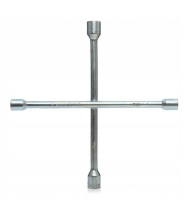 KLUCZ KRZYŻAKOWY DO KÓŁ 17, 19, 21, 23 MM WZMOCNIONY STALOWY