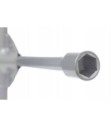KLUCZ KRZYŻAKOWY DO KÓŁ 17, 19, 21, 23 MM WZMOCNIONY STALOWY