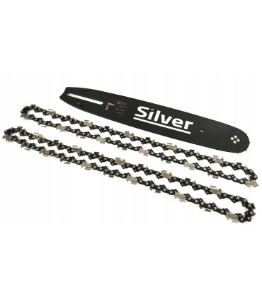 PROWADNICA 12'' 3/8'' 1,3MM + 2 ŁAŃCUCHY 45 OGNIW DO PILAREK