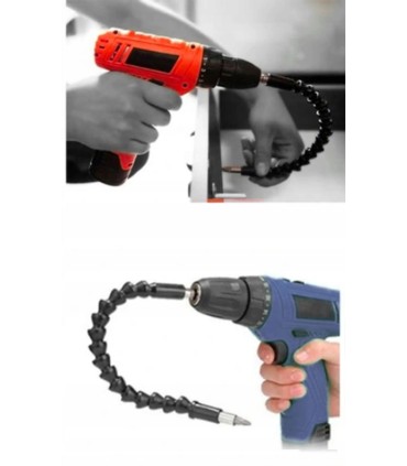 PRZEDŁUŻKA ELASTYCZNA 30CM DO BITÓW WKRĘTAREK DO TRUDNO DOSTĘPNYCH MIEJSC