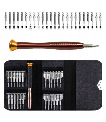 Zestaw wkrętaków precyzyjnych 25w1