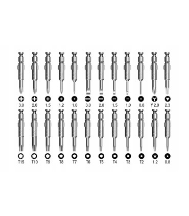 Zestaw wkrętaków precyzyjnych 25w1