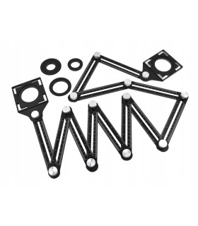 Szablon-Przymiar do otworów płytek 12 ramion