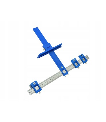 Szablon stolarski do wyznaczania otworów 410x300mm