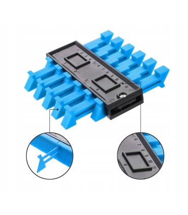 Szablon - miara odwzorowania kształtów - duplikator 12cm