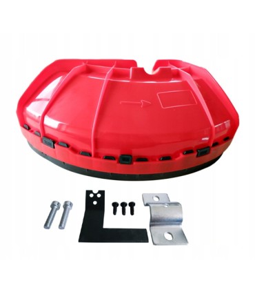 OSŁONA DO KOSY SPALINOWEJ KOSIARKI METALOWE MOCOWANIE KOMPLET EX1021