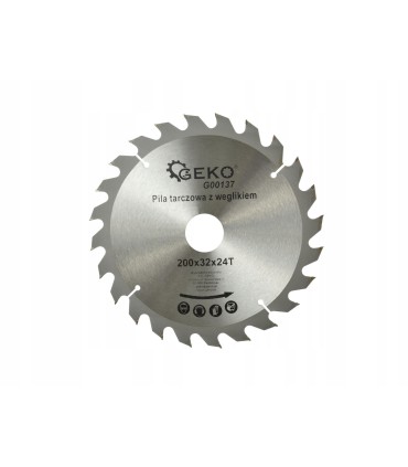 TARCZA DO DREWNA 200 MM 24 ZĘBY WĘGLIKOWA – SZYBKIE CIĘCIE