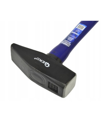 MŁOTEK ŚLUSARSKI FIBERGLASS 1500G WŁÓKNO SZKLANE STAL WYSOKOWĘGLOWA