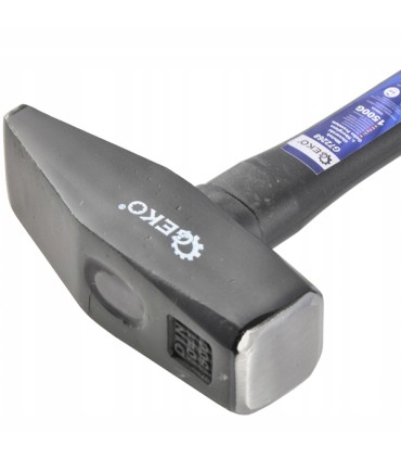 MŁOTEK ŚLUSARSKI FIBERGLASS 1500G WŁÓKNO SZKLANE STAL WYSOKOWĘGLOWA