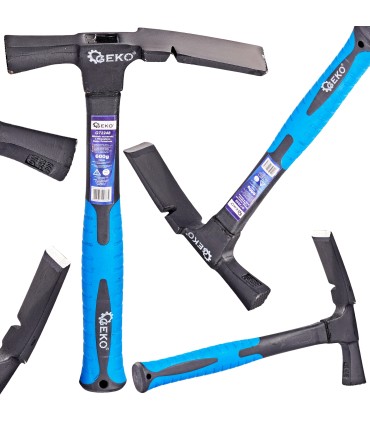 Młotek murarski 600g r.fiberglass GEKO  Premium