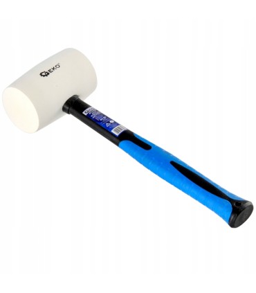 Młotek gumowy 24 OZ/850G/biały Geko Premium r.fiberglass