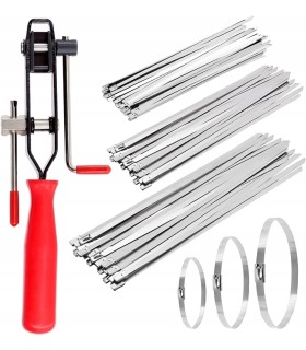 Szczypce do zaciskania i cięcia opasek osłon przegubów