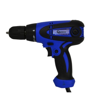 WKRĘTARKA SIECIOWA 230V 10MM LED ELEKTRYCZNA WIERTARKA Z REGULACJĄ OBROTÓW