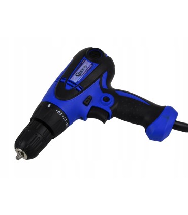 WKRĘTARKA SIECIOWA 230V 10MM LED ELEKTRYCZNA WIERTARKA Z REGULACJĄ OBROTÓW