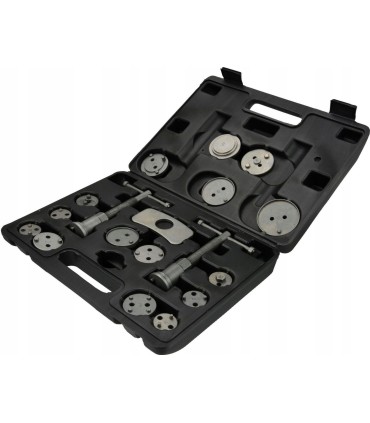 ZESTAW DO WYCISKANIA TŁOCZKÓW HAMULCOWYCH 18 EL UNIWERSALNY SERWISOWY