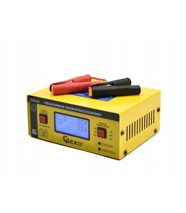 Prostownik mikroprocesorowy LCD 6/12/24V