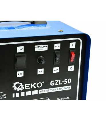 Prostownik samochodowy 12/24V GZL-50