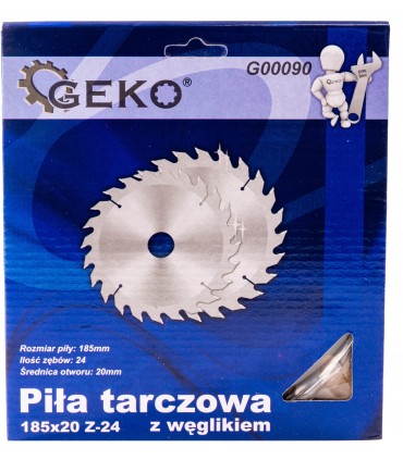 Tarcza do drewna (z widią) 185x20x24T