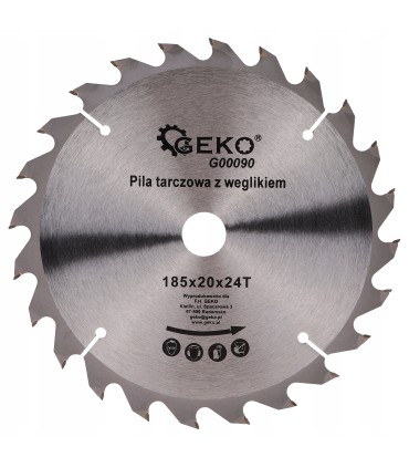 Tarcza do drewna (z widią) 185x20x24T