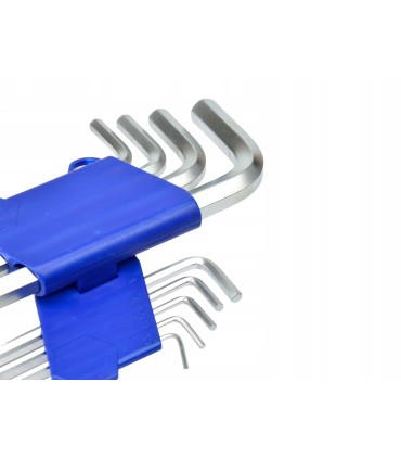 KLUCZE IMBUSOWE 1,5 DO 10/190MM 9 ELEMENTÓW