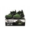 Buty ochronne GEKO zielone S1P r. 42 lekkie przewiewne EN ISO 20345