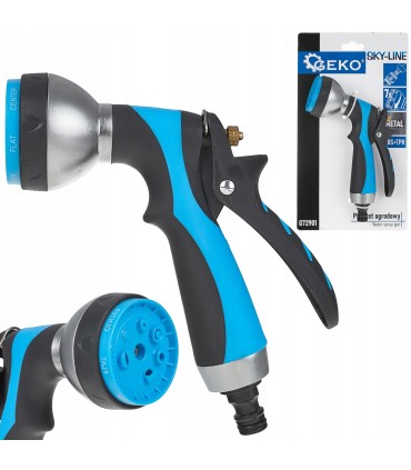 Pistolet ogrodowy metalowy 7-funkcji SKY-LINE 