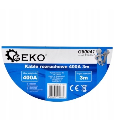 Kable rozruchowe 1500A 6m