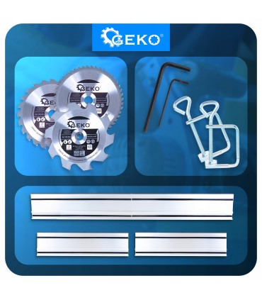 Pilarka tarczowa z prowadnicą 1200W 165mm