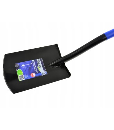 Szpadel Prosty z Wygiętym Trzonkiem Metalowym Geko - 1140 mm