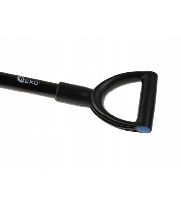 Szpadel Prosty z Wygiętym Trzonkiem Metalowym Geko - 1140 mm
