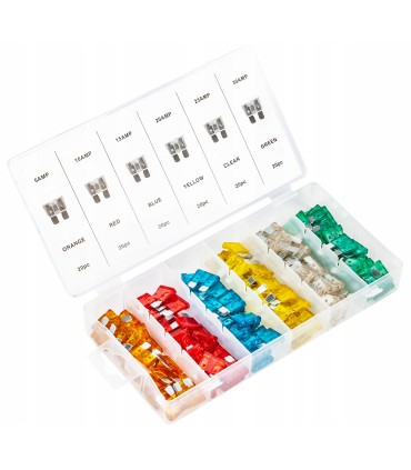 Bezpieczniki samochodowe 120 el