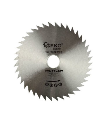 Tarcza do drewna (z widią) 125x22x24T