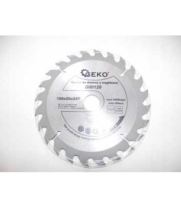 Tarcza do drewna (z widią) 150x20x24T