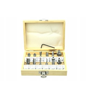 Frezy kształtowe do drewna 12 el. 8mm