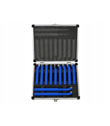 Komplet noży tokarskich 11szt. 10x10mm