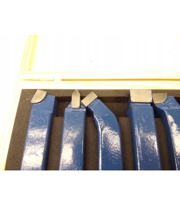 Komplet noży tokarskich 11szt. 16x16mm