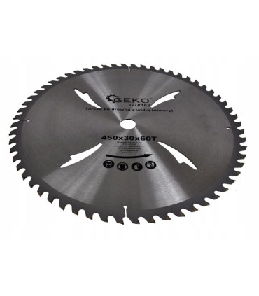 Tarcza do drewna 450x30x60T (otwory)