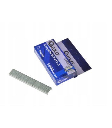 Zszywki Typ A 0,7x11,3 6mm 1000szt.